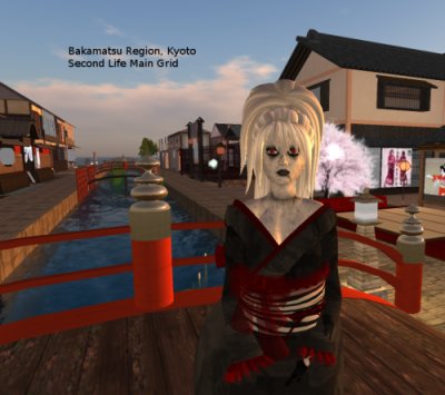 Bakamatsu region, Kyoto, on the Second Life Main Grid