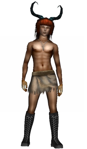 Online World Frenzoo - 3D Avatar of Simon_is_yeti